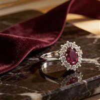 Anello Soranzo Gioielli Donna Pietre Preziose in Oro bianco Rubino 0.86 Ct GI10449813 - GI10449813